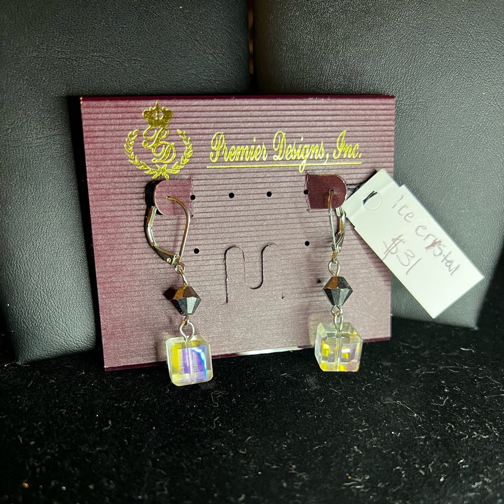 Premier Designs “Ice Crystal” Earrings